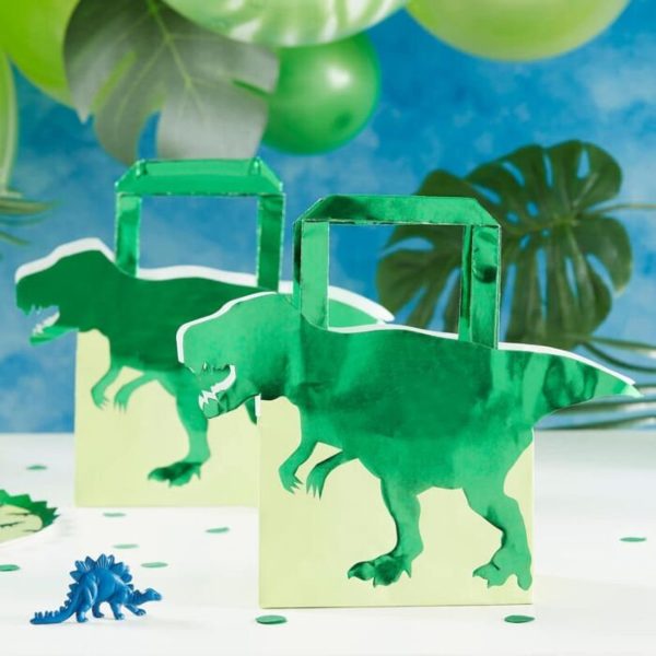 Dinosaur Roar Foil Favor Bags Online now