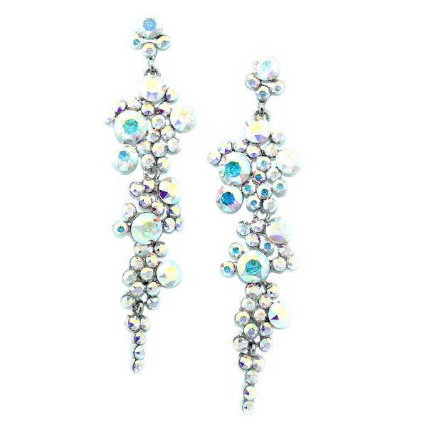 Kristin Perry Cascading Crystals Earrings Discount