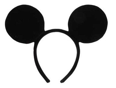 Velvet Mickey Mouse Ears Headband Online now