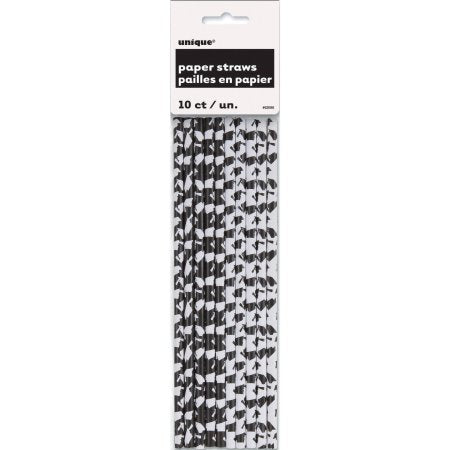 Graduation Paper Straws - 10 Count Online