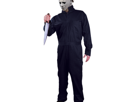 Michael Myers Adult Coveralls Costume Hot on Sale