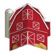 3-D Barn Centerpiece - 10 in. For Discount