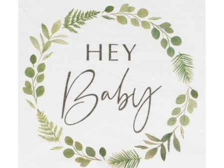 Greenery Baby Shower Napkins Hot on Sale