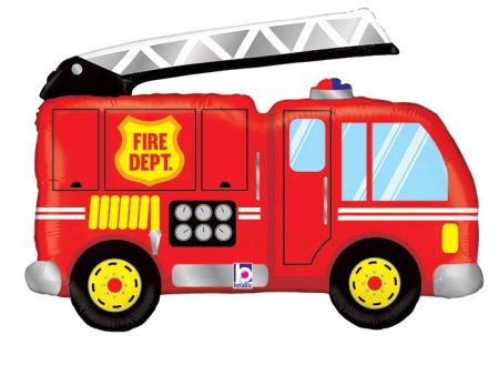 Fire Truck Shape Balloon Online