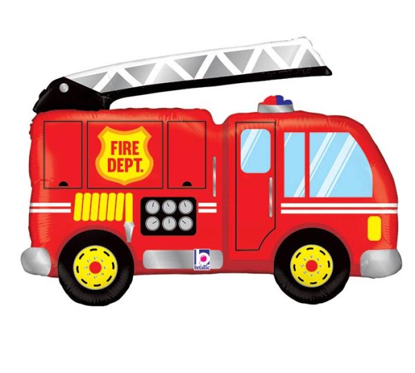 Fire Truck Shape Balloon Online