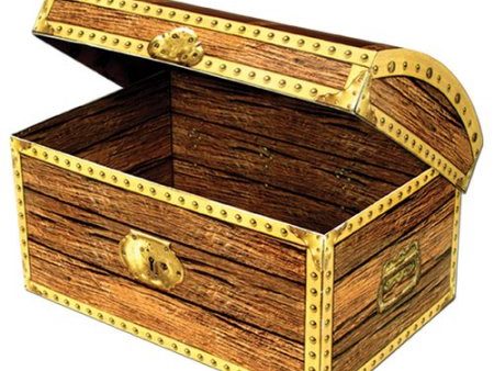 Treasure Chest Decoration  Centerpiece   Large 11.75   x 8  For Cheap