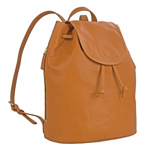 Hidesign Leah Leather Backpack Tan Fashion