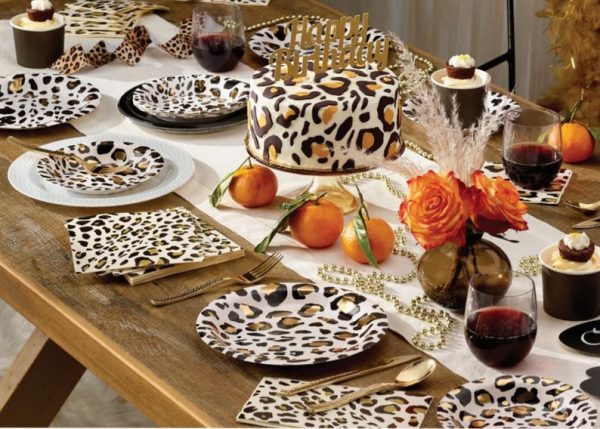 Leopard Print Cocktail Napkins Online Sale