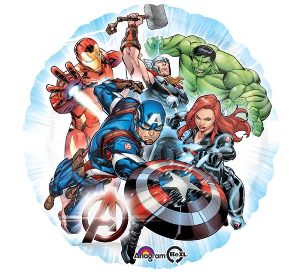 Avengers Mylar Balloon Fashion