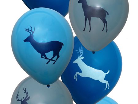 Buck Baby Shower Latex Balloons Supply