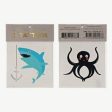 Sea Life Tattoos - Temporary Tattoo  2 per pack. Hot on Sale