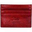 Floto Leather Venezia Card Wallet Online Hot Sale