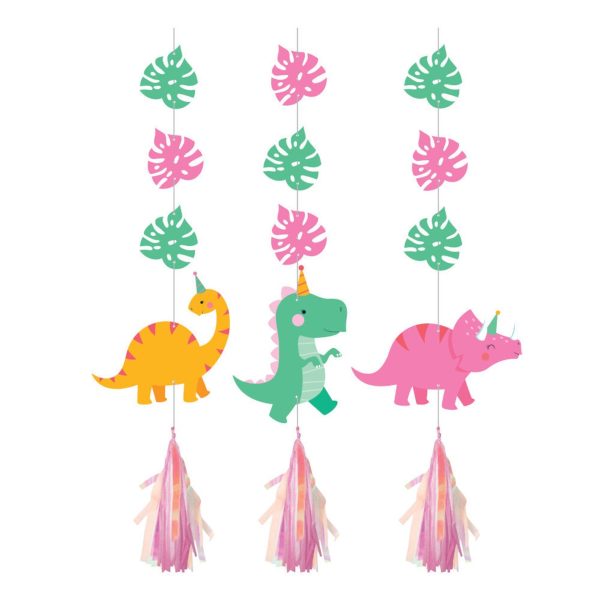 Girl Dinosaur Hanging Decor on Sale