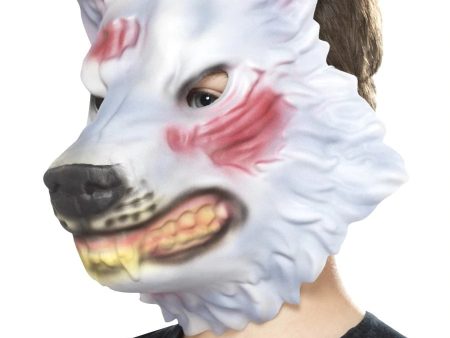 Grey Wolf Mask Hot on Sale