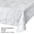 Marble Look Tablecover For Cheap