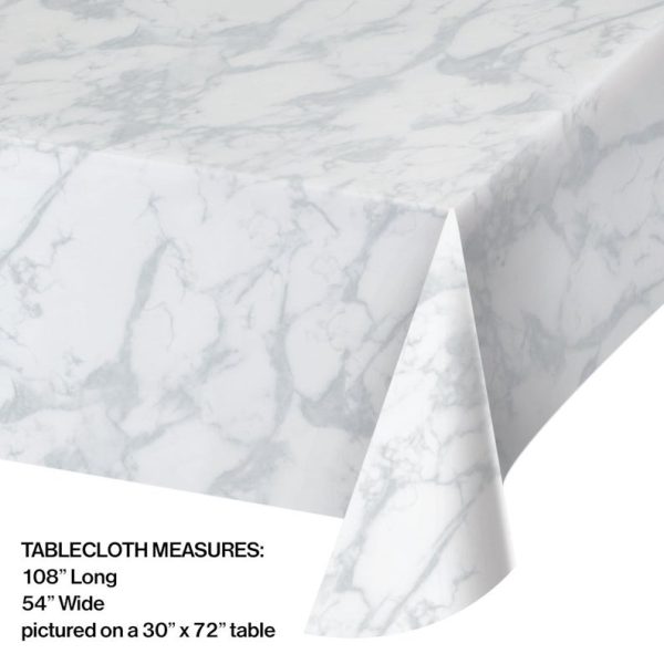 Marble Look Tablecover For Cheap