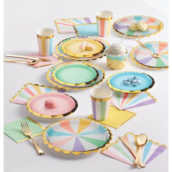 Pastel Party Fan Decor Hot on Sale