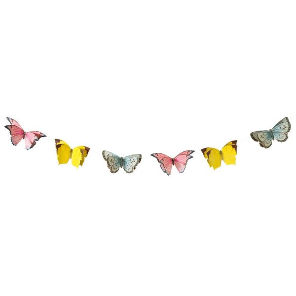 Fairy Party Butterfly Banner For Discount