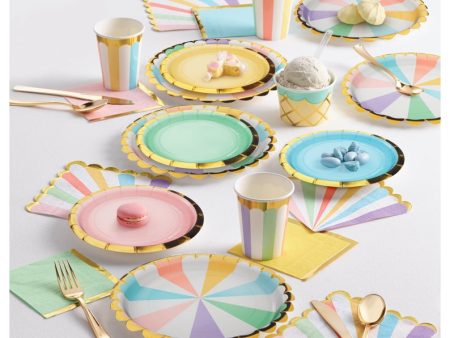 Pastel Party Dessert Plates Online