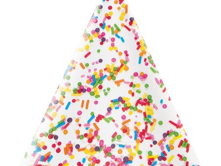 Sprinkles Party - Party Hats - 8 Count Cheap