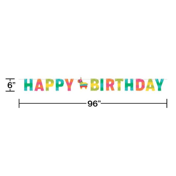 Fiesta Fun Birthday Banner Sale