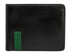 Hidesign Dylan 05 Leather Multi-Compartment Trifold Wallet Black For Cheap