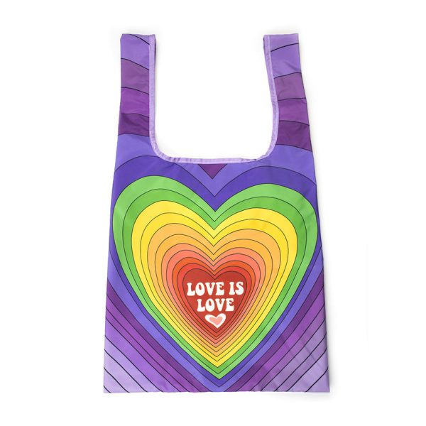 KIND Reusable Shopping Bag Medium Love Rainbow Fashion