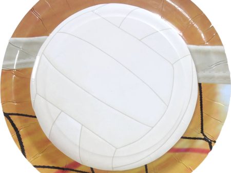 Volleyball Party Dessert Plates Online now