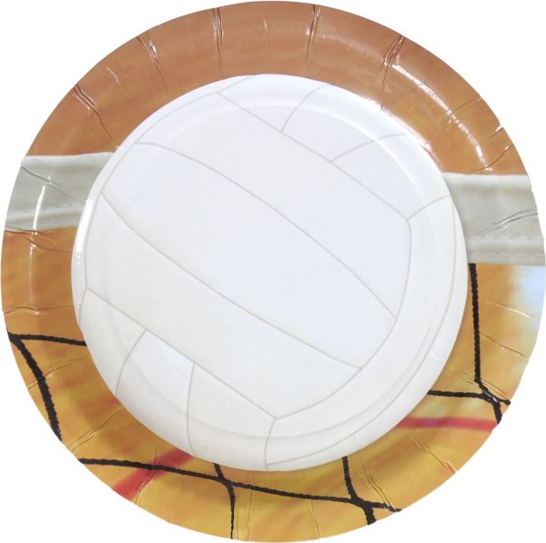 Volleyball Party Dessert Plates Online now