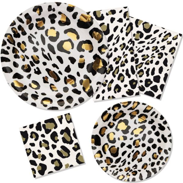 Leopard Print Cocktail Napkins Online Sale