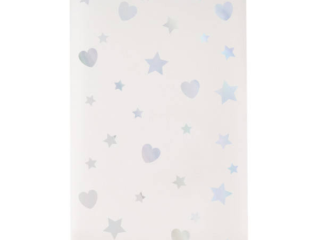 Iridescent Hearts and Stars Glassine Treat Bags  Iridescent Party Favor Bags Online Hot Sale