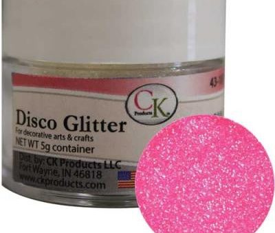 Disco Glitter - Hot Pink Fashion