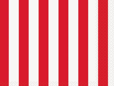 Circus Large Striped Napkins on Sale