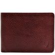 Hidesign Giles Classic Compact Thin Vegetable Tanned Leather Wallet Brown Cheap