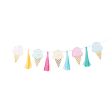 Ice Cream Tassel banner on Sale