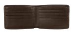 Hidesign Angle Stitch Leather Slim Bifold Wallet Brown Online