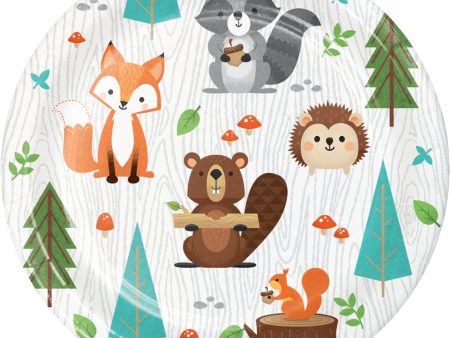 Woodland Party Dessert Plates on Sale