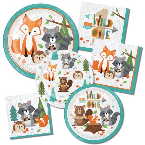 Woodland Party Large Plates Online Sale