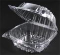 Dart Clear Plastic Hinged Lid Cake Slice Containers (25 ct) Sale