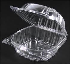 Dart Clear Plastic Hinged Lid Cake Slice Containers (25 ct) Sale