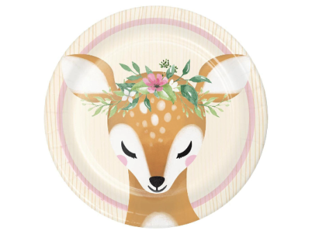 Deer Little One Dessert Plate Online now