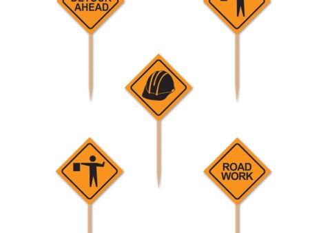 Construction Sign Picks - 50 Pcs. Cheap