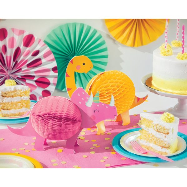 Girl Dinosaur Party Centerpieces Sale