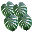 Tropical Palm Fabric Leaves  4 Count  11.5  x 13  Online Hot Sale