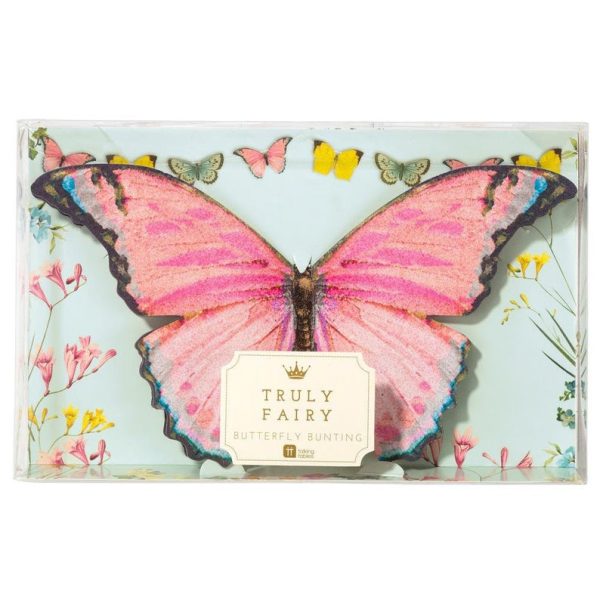 Fairy Party Butterfly Banner For Discount