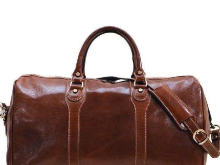 Floto Leather Milano Duffle Online Hot Sale