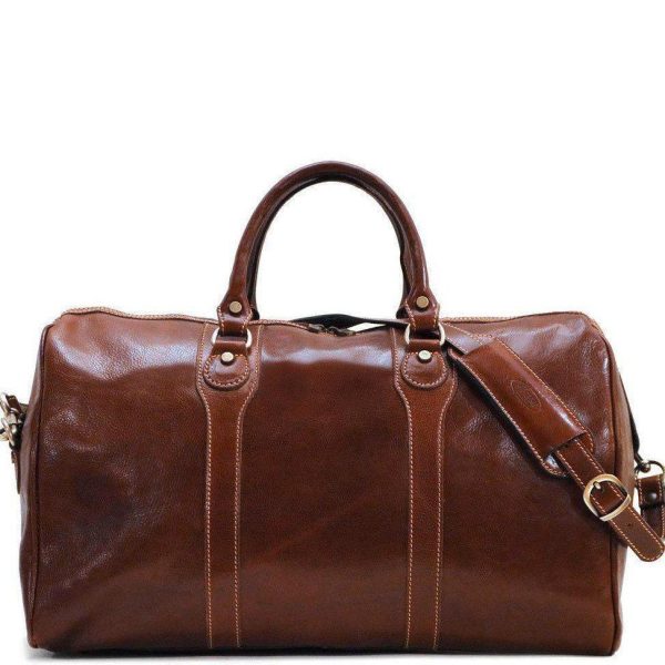 Floto Leather Milano Duffle Online Hot Sale