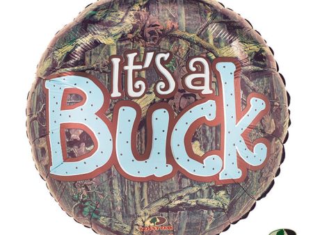 Its a Buck Baby Shower Mylar Balloon Online Sale