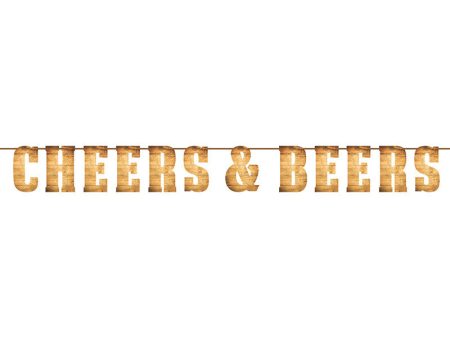 Beers and Cheers - Letter Banner Online