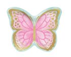 Butterfly Shimmer Butterfly Shaped Plates Hot on Sale